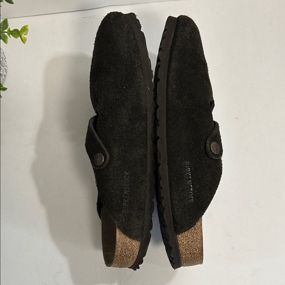 Birkenstock Black Suede Clogs - Picture 8 of 16